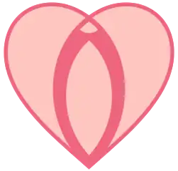 Representación contemporánea de aprecio a la forma de la vulva y vesica piscis