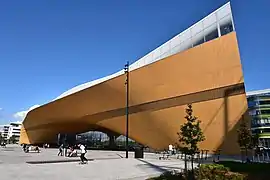 Central Library Oodi en Helsinki por Arkkitehtitoimisto ALA, 2018.