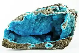 Hemimorfita azul de Wenshan, provincia de Yunnan , China (9.2 x 4.8 x 3.1 cm)