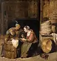 Una escena interior