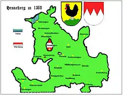 Ubicación de Henneberg