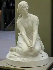 Henri Chapu, Jeanne d'Arc (1872), París, museo de Orsay