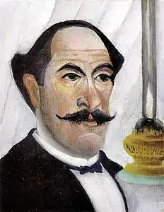 Henri Rousseau:  Autorretrato, (1903).