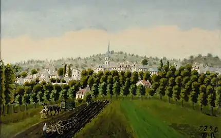 Vista de Billancourt  et Bas-Meudon (1890).