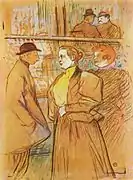 Toulouse-Lautrec, En el Moulin Rouge