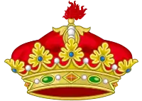 Corona de infante de España