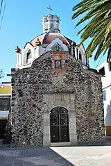 Ermita de la Santa Cruz en Iztacalco (México).