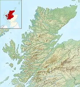 Eilean Chathastail ubicada en Highland