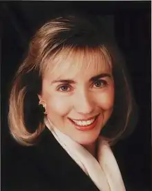 Retrato de Hillary Rodham Clinton