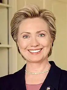 Hillary Clinton  Ha aparecido diez veces en la lista: 2016, 2015, 2014, 2012, 2011, 2009, 2008, 2007, 2006, y 2004  (Finalista en 2013 y 2010)