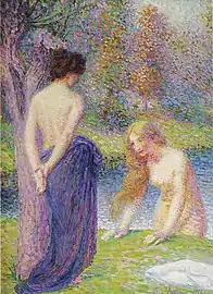 Femmes au bain, (1919).