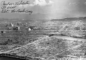 Hiroshima tras el bombardeado.