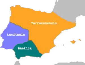 División provincial de Augusto (27 a. C.)