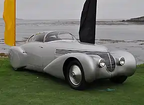 Hispano-Suiza H6B Dubonnet Xenia (1938) carrozado por Saoutchik.