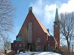 Hjorthagens kyrka, Estocolmo.