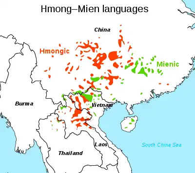 Familia hmong-mien