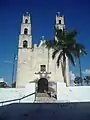 Iglesia principal de Hocabá.