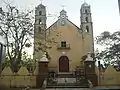 Iglesia principal de Hoctún.