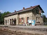 Estación de ferrocarril.