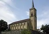 La iglesia de Hoffenheim.