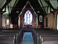 Interior de la Iglesia de la Santa Trinidad