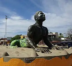 Monumento al Hombre Caimán en Plato