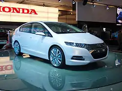 Prototipo del Honda Insight en el Salón del Automóvil de París de 2008