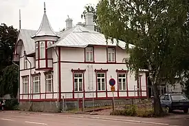 Hilda Hongell: casa de campo en madera, en Mariehamn, Finlandia, 1897