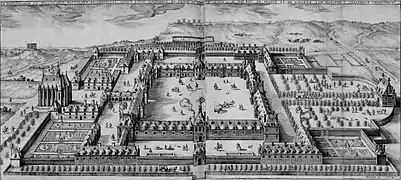 Hôpital Saint-Louis (París) en 1608