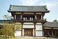 Hōryū-ji's Sai-in Shōrō, un ejemplo de campanario del Período Nara.