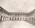 Antiguo Hospital de San Pedro para eclesiásticos, convertido en el pabellón donde residían las Hermanas de la Caridad tras la Revolución Liberal de 1871.