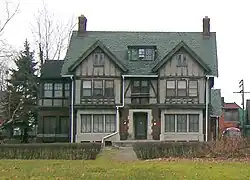 Una casa típica en el barrio de Arden Park-East Boston.