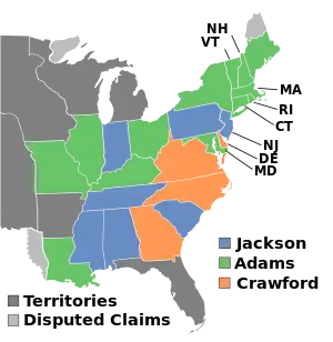 Elecciones presidenciales de Estados Unidos de 1824