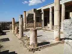 "Casa de las máscaras" en Delos.