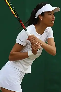 Hsieh Su-weiformó parte del equipo ganador de dobles femenino en 2023.