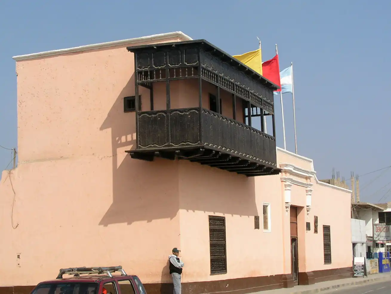 Casa donde se hospedó el general Don José de San Martín en Huaura