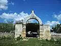 Entrada de la hacienda Hubilá.