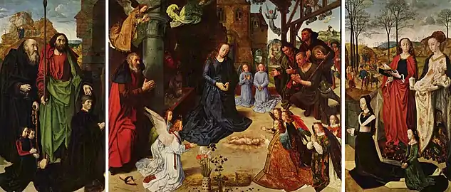 Adoración de los pastores o Tríptico Portinari, de Hugo van der Goes (1476-1478)