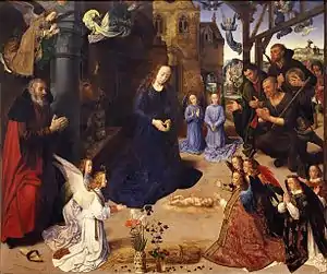 La adoración de los pastores, por Hugo van der Goes, 1478.