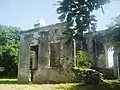 Vista de la hacienda de Huncanab.