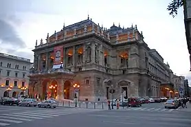 Ópera Nacional de Hungría (1875-1884), la obra más destacada de Ybl.