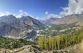 El valle de Hunza.