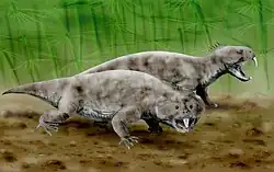 Rincosaurio Hyperodapedon