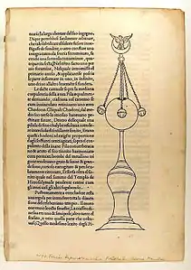 Ilustración de la edición de Aldo Manuzio del Polifilo (Hypnerotomachia Poliphili) de Francesco Colonna (1499).