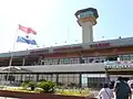 Exterior del Aeropuerto Internacional Guaraní