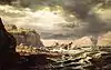 Naufragio en la costa noruega (1832)