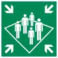 E032 – Punto de encuentro de evacuación a bordo