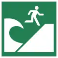 E062 – Área de evacuación de tsunami