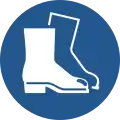 M008 – Use protección en los pies