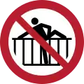 P071 – No cruzar la barrera